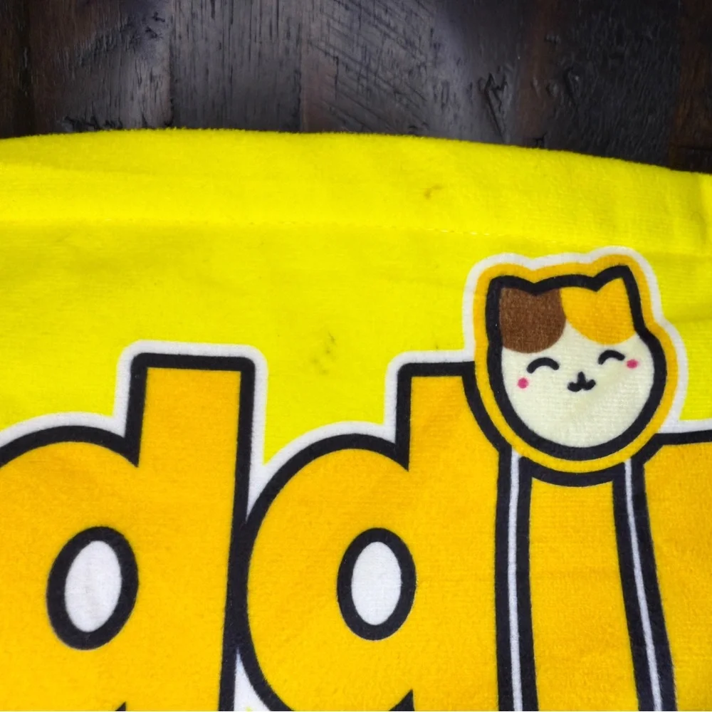 Pudding Cat Kawaii Plush Pillow with 8 Mini Stuffed Kitties Plush Toys